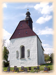 Aussenansicht Kirche Bernsgrün